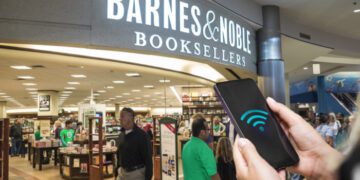 Barnes and Noble Free Wi-Fi