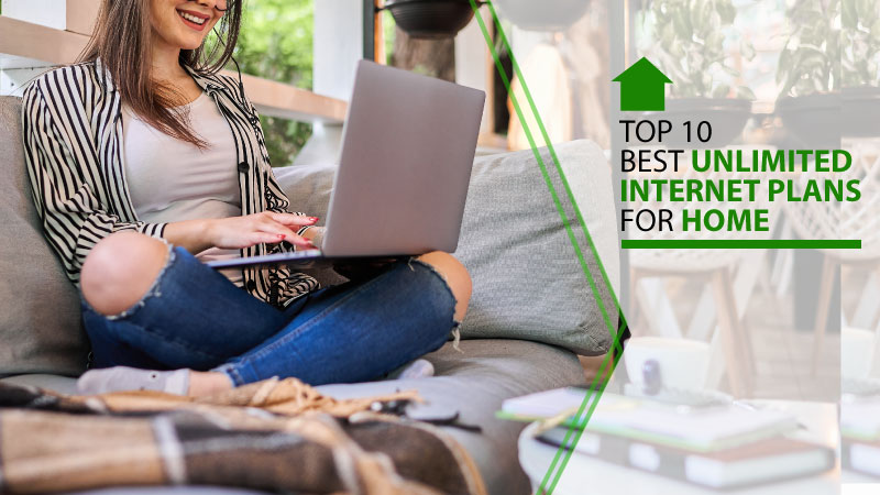 Top 10 Best Unlimited Internet Plans For Home Use ISP Deal